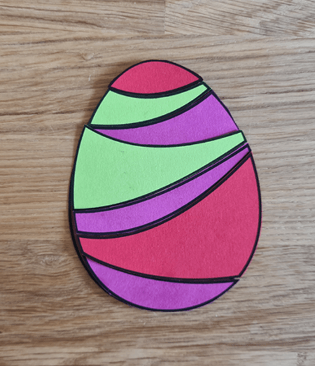 easter egg diy result