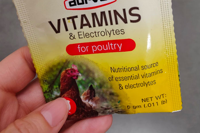 vitamins for poultry