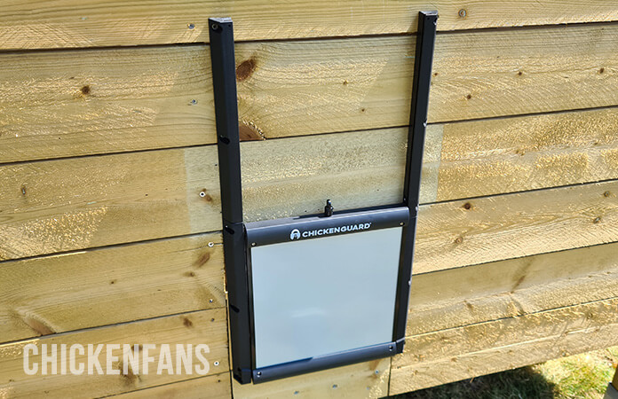 chickenguard chicken coop door without motor