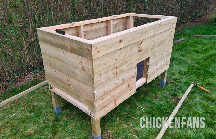 diy chicken coop placement