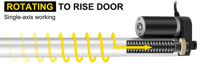 VEVOR automatic chicken coop door rod