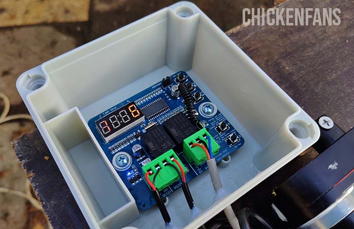 co-z chicken coop door control panel
