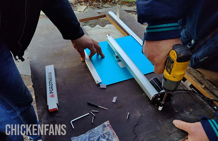 installing the vevor coop door
