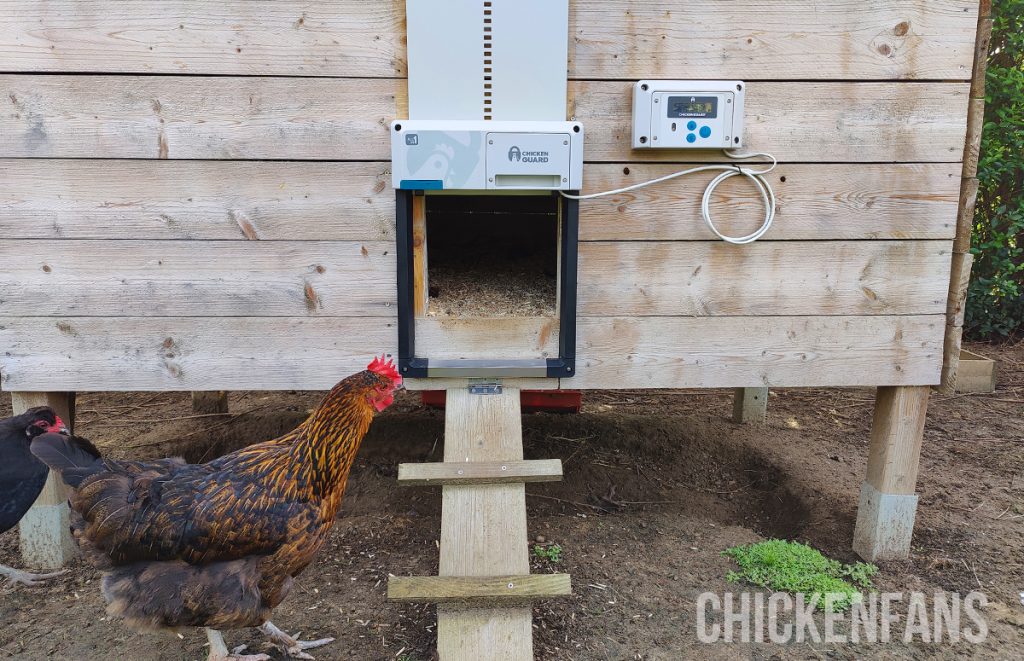 ChickenGuard all in one chicken coop door