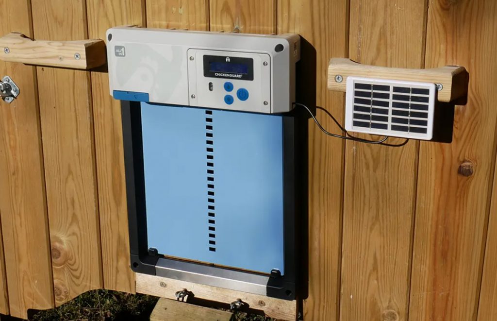 the chickenguard all in one solar door