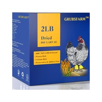 GRUBSFARM dried black soldier fly larvae