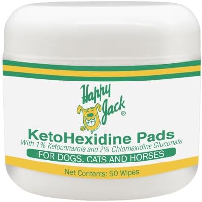 Happy Jack KetoHexidine Wipes